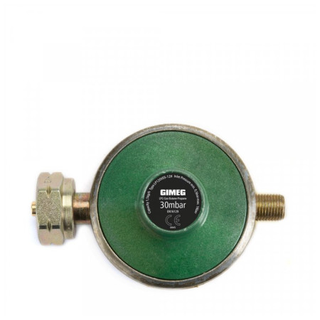 Regulador de presión Gimeg 30 Mbar Kombi se závitem 1/4" verde zelená