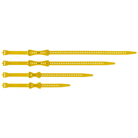 Correas Sea to Summit Stretch-Loc Strap Set 4 Piece amarillo Sulphur