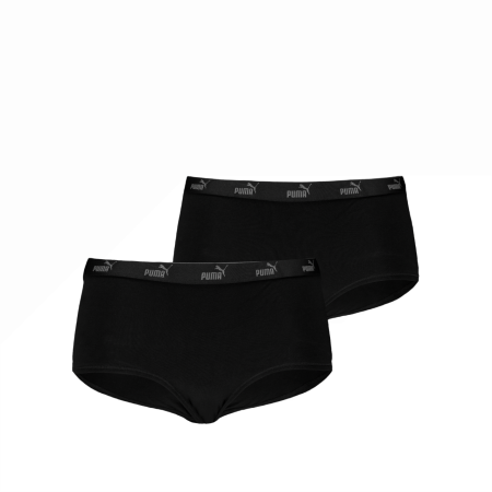 Bragas de mujer Puma Elements Cotton Mini Shorts 2P
