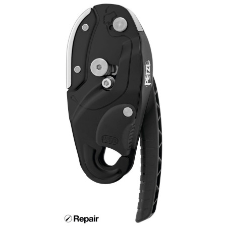 Freno Petzl Rig Repairable negro Black