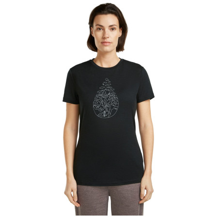 Camiseta de mujer Icebreaker Women Merino 150 Tech Lite SS Tee Hike Path
