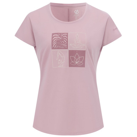 Camiseta de mujer Dare 2b Serenity Tee rosa claro Mauve Shadow