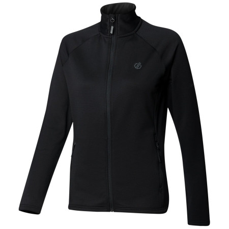 Sudadera funcional de mujer Dare 2b Lowline Full Zip Core Stretch negro Black