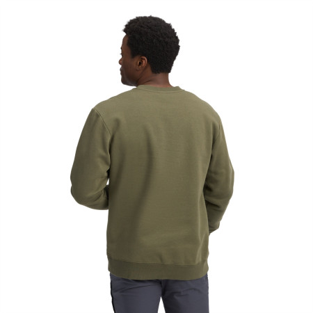 Sudadera de hombre Black Diamond M Mini Stacked Crewneck