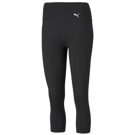 Mallas de tres cuartos para mujer Puma Train Favorite Forever High Waist 3/4 Tight negro black