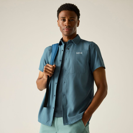 Camisa de hombre Regatta Anti-Insect Travel Light S/S Shirt