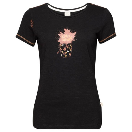Camiseta de mujer Chillaz Gandia Girls Talk Chalk negro black