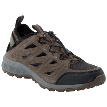 Calzado de senderismo para hombre Jack Wolfskin Woodland 2 Hybrid Low M marrón brown / phantom