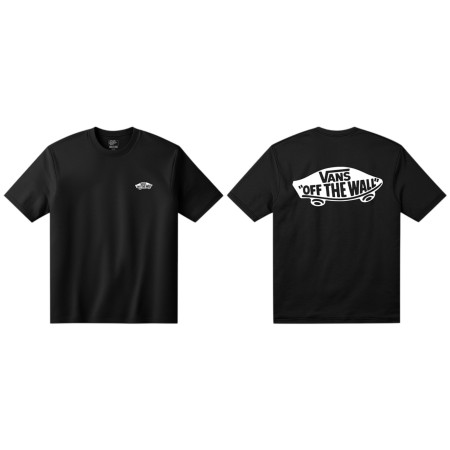 Camiseta de hombre Vans Double Standard SS Tee negro/blanco Black/White
