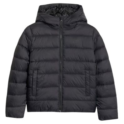 Chaqueta para niños 4F Down Jacket U0704 negro DEEP BLACK