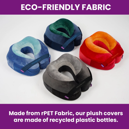 Almohadilla de viaje Cabeau Evolution Earth Deluxe