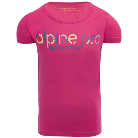 Camiseta para niños Alpine Pro Loddo rosa