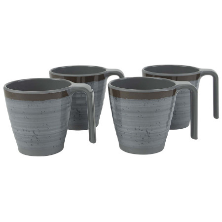 Juego de tazas Bo-Camp Mug Halo M 4pcs