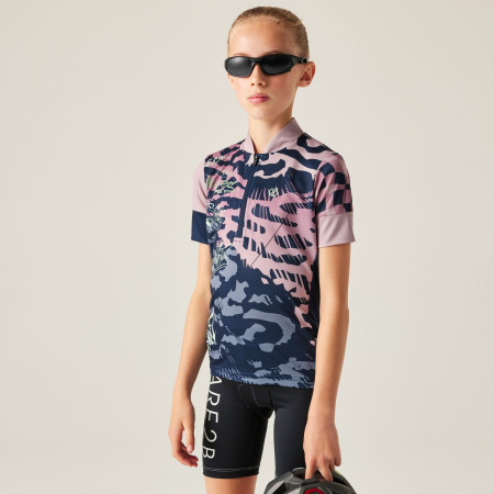 Maillot de ciclismo para niños Dare 2b Dynamite Jersey Nvy Graffiti