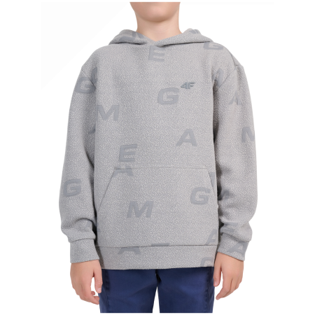 Sudadera para niños 4F Sweatshirt M2763 Dark Grey gris Dark Grey