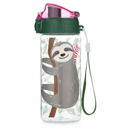 Botella para niños Oxybag Oxy Click 500 ml khaki sloth I.