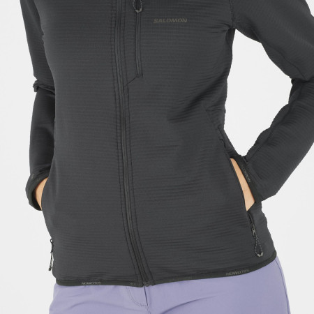 Sudadera de mujer Salomon Essential Lightwarm FZ W