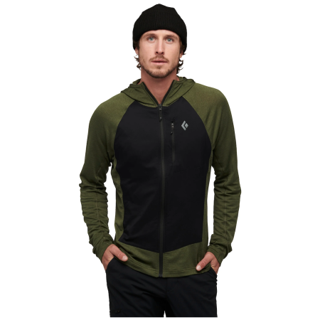 Sudadera funcional de hombre Black Diamond M Coefficient Lt Hybrid Hoody