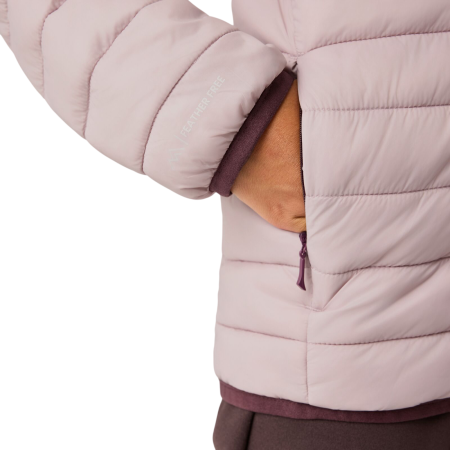 Chaqueta de invierno para niños Regatta Junior Hooded Marizion Powder Lilac