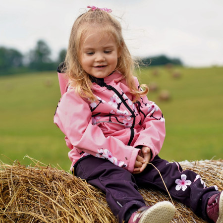 Pantalones softshell para niños WAMU Purple
