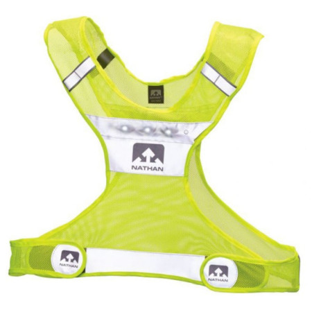 Chaleco de carrera Nathan LightStreak amarillo SafetyYellow