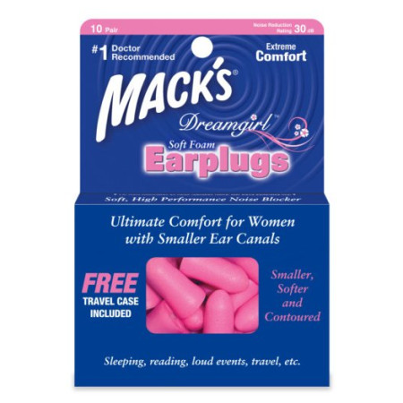 Tapones para los oídos Mack's Dreamgirl 10 párů