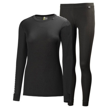 Juego funcional de mujer Helly Hansen W Hh Comfort Light Set negro Black