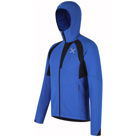 Sudadera funcional de hombre Montura Vertigo Octa Hooded Maglia azul B. Blue