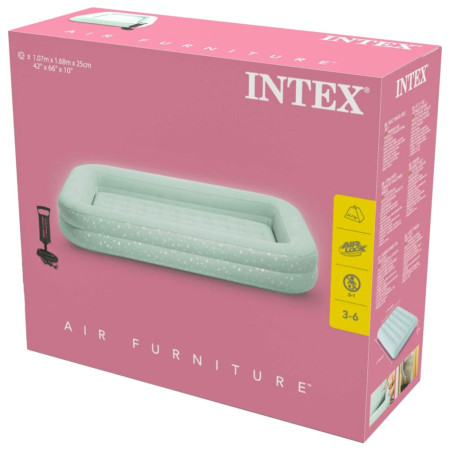 Colchón hinchable Intex Kidz Travel Bed Set 66810NP