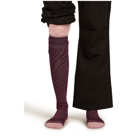 Calcetines de mujer Icebreaker Women Merino Blend Ski+ Medium OTC Mountain Contour