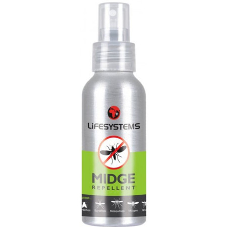 Repelente Lifesystems Midge Repellent 100ml spray gris