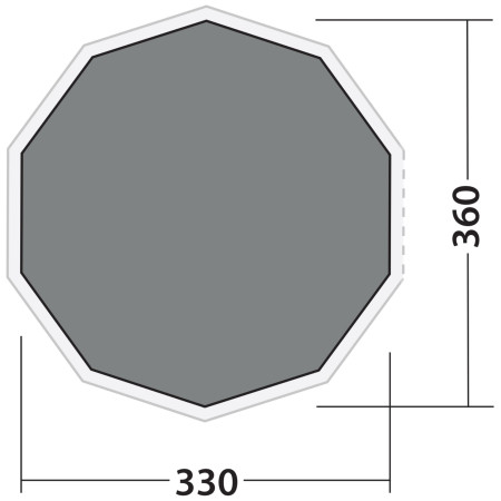 Alfombra Robens Fleece Carpet Klondike