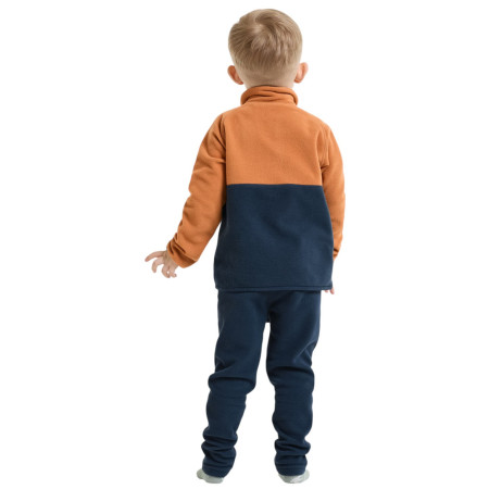 Sudadera para niños Didriksons Monte Kids Half Bu 6 Almond Tree