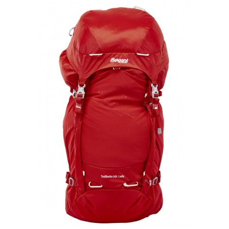 Mochila Bergans Trollhetta 55L Lady rojo/gris Red/Gray