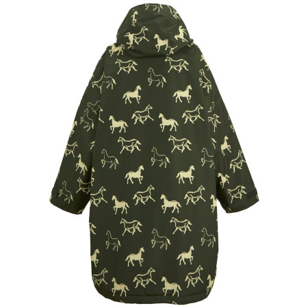 Chaqueta impermeable para niños Regatta Junior Waterproof Changing Robe DrkKhHrses