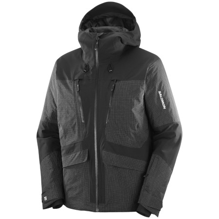Chaqueta de hombre Salomon Spark Jacket M negro DEEP BLACK