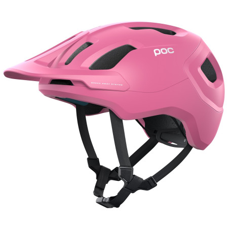 Casco de ciclismo POC Axion Spin rosa ActiniumPinkMatt