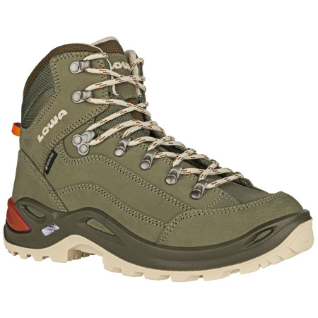 Calzado de mujer Lowa Renegade GTX Mid Ls verde grey green
