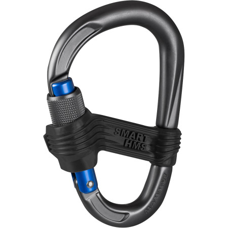 Mosquetón Mammut Smart HMS gris/azul Phantom