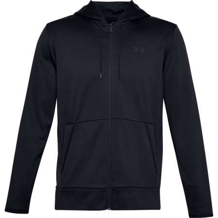 Sudadera de hombre Under Armour Fleece FZ Hoodie negro Black//Black
