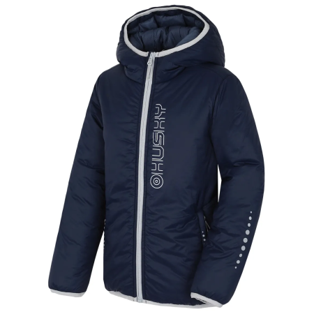 Chaqueta para niños Husky Nix K Dark Blue azul oscuro dark blue
