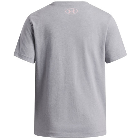 Camiseta funcional para niños Under Armour UA G Varsity SS Mod Gray Light Heather