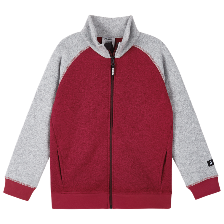 Sudadera funcional para niños Reima Neulomus Cranberry burdeos Cranberry