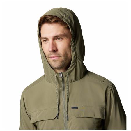 Cortavientos de hombre Columbia Skien Valley™ Hooded Long sleeve Shirt