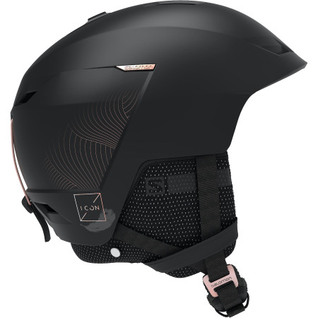Casco de esquí para mujer Salomon Icon Lt Ca negro Black