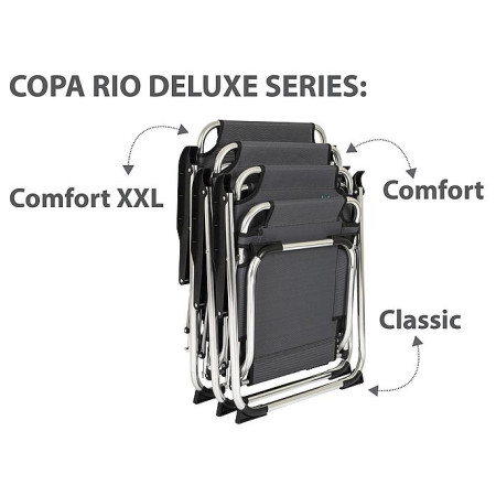 Silla Bo-Camp Copa Rio Classic Deluxe Grey