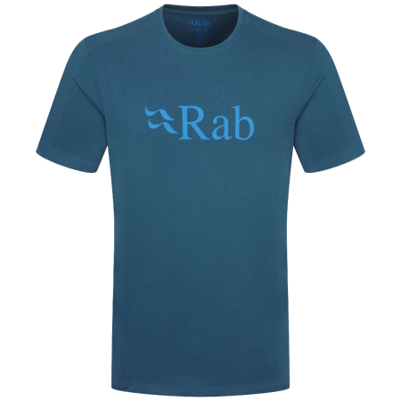 Camiseta de hombre Rab Stance Logo Tee azul