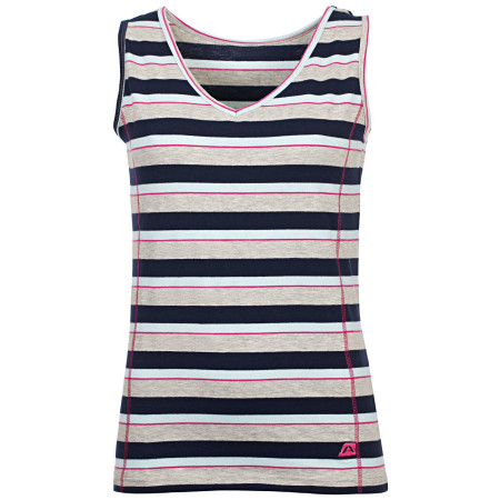 Camiseta sin mangas para mujer Alpine Pro Deodata 2 negro/gris