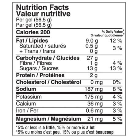 Gel energético Näak Salted Maple - Ultra Energy™ Gel