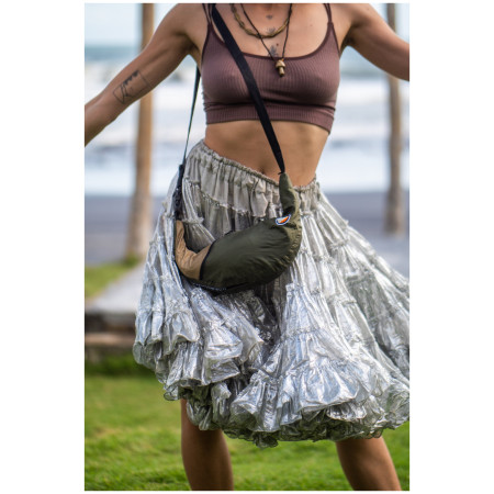 Riñonera Ticket to the moon Upcycled Sling Bag